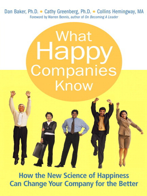 Title details for What Happy Companies Know by Dan Baker - Available